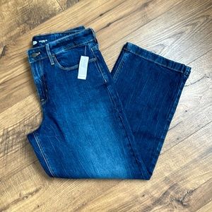 NWT Old Navy Slim Wide Leg Jeans Size 8